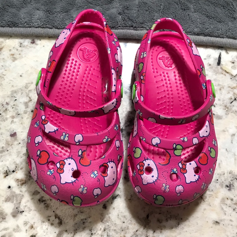 Girl crocs